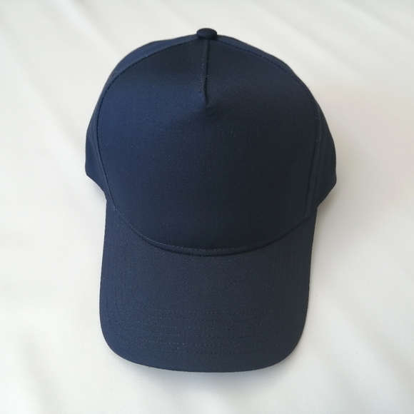 Navy Five Panel Trucker Cap NWOT - Picture 2 of 7